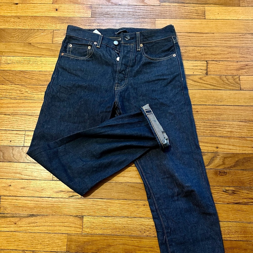 Levi’s Men’s 31x32 501 1980s Made and Crafted Selvedge Jeans